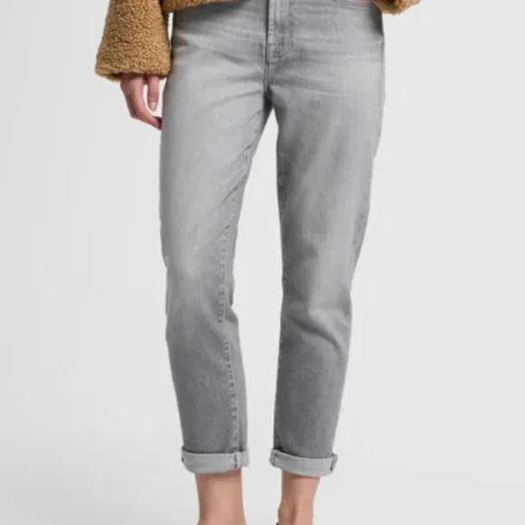 Vintage 7 for All Mankind “Josefina” skinny boyfriend jeans (31, grey) - Picture 7 of 7